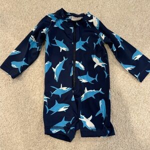 Hanna Andersson Baby Long Sleeve Rash Guard Swimsuit